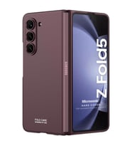 Microsonic Samsung Galaxy Z Fold 5 Kılıf Shape Hard Cover Koyu Yeşil (Bordo)
