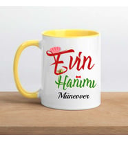 Evin Hanımı Kupa Bardak (Sarı)