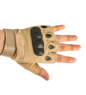 Tactical Kesik Eldiven (Bej)