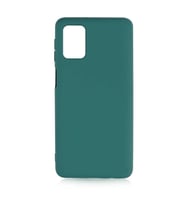 Samsung Galaxy M31S Kılıf Özel Orijinal Lansman Serisi, İçi Kadife, Pürüzsüz Yumuşak ve Mat TPU Silikon (Koyu Yeşil)