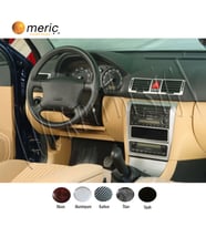 Meriç® Skoda Octavia Ön Torpido Kaplama Maun 15 Parça 1998-2004 (Alüminyum)