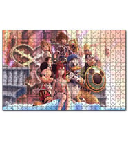 Cakapuzzle Çizgi Film Karakteri  Puzzle Yapboz MDF (Ahşap) (500 Parça)
