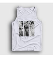 Presmono Unisex Sarı Three XXXTentacion Atlet 49265tt (Beyaz)