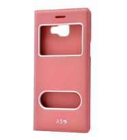Galaxy A5 2016 Kılıf Dolce Kapaklı Kılıf (Pembe)