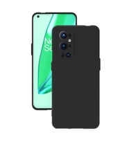 OnePlus 9 Pro Kılıf Kamera Korumalı Silikon Rubber Arka Kapak (Siyah)