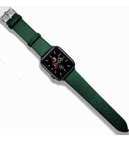 Huawei Watch GT 6/5/4/3/2 Pro 46mm Ultimate SE Elite Kordon Deri Hermes Kordon 2 (Koyu Yeşil)