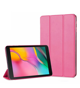 Microsonic Samsung Galaxy Tab A 8'' T290 Smart Case ve arka Kılıf (Pembe)