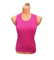 Pembecin Fitted/Vücuda Oturan Kalın Askılı Fitilli Esnek Örme Atlet Body (Pembe)