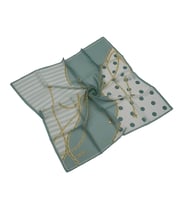 Mısırlı Eşarpları Vual Twill Eşarp (Gri)