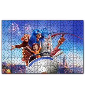 Cakapuzzle  Wonder Park  Puzzle Yapboz MDF (Ahşap) (255 Parça)