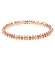 Morio İthal Gümüş Bileklik Sb1936 (Rose)