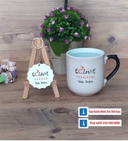 Eczane Teknikeri Kupa Bardak Kırmızı ve Ahşap Anahtarlık Hediye (Model 9)