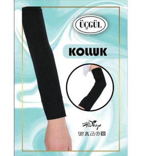 Üçgül Tesettür Kolluk (Siyah)