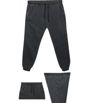 Erkek Büyük Beden 100 Kilo-180 Kilo Arası İçin Uygun Likralı Jogger Kot Pantolon (Antrasit)