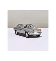 Mercedes W123- E230 1/36 Ölçek 12cm çek bırak(ÖZEL PLAKALI) (Gri)