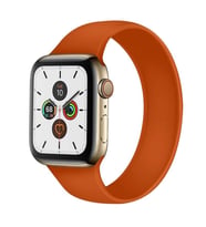 Apple Watch 38mm KRD-31 Solo Loop Medium Kordon (Turuncu)