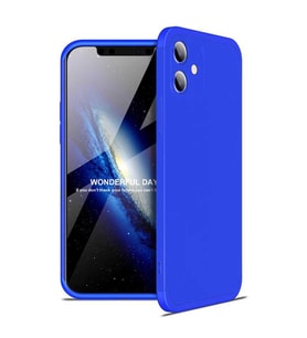 Apple iPhone 12 Mini Kılıf Zore Ays Full Koruma Kılıf (Mavi)