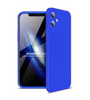 Apple iPhone 12 Mini Kılıf Zore Ays Full Koruma Kılıf (Mavi)