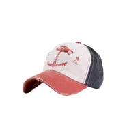 Şapka Unisex Çapalı Denizci Şapka Beyzbol Eskitme Şapka Cap Kep Mevsimlik Şapka mrtm.yn.001 (Kahverengi-Turuncu)