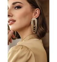Fenomen Sallantılı Küpe (Gold)