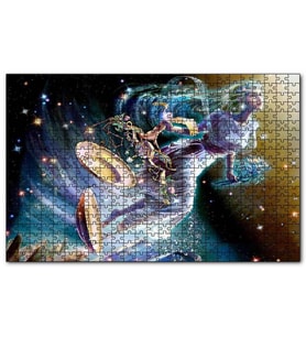 Cakapuzzle Perisi Terazi Burcu Görseli Puzzle Yapboz MDF (Ahşap) (255 Parça)