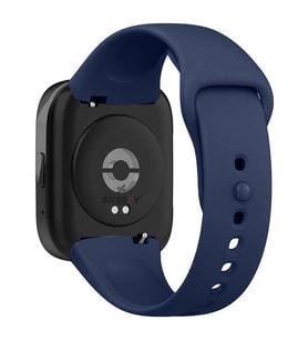 Sneezy Xiaomi Redmi Watch 3 Active Uyumlu PureLux Soft Silikon Kordon (Lacivert)