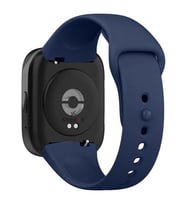 Sneezy Xiaomi Redmi Watch 3 Active Uyumlu PureLux Soft Silikon Kordon (Lacivert)