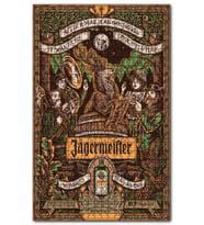 Cakapuzzle Jagermeister İllüstrasyonu 56 Baharat Puzzle Yapboz MDF (Ahşap) (1000 Parça)