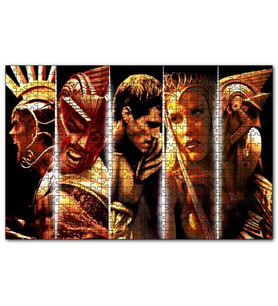 Cakapuzzle Ölümsüzler Film Afişi  Puzzle Yapboz MDF (Ahşap) (1000 Parça)