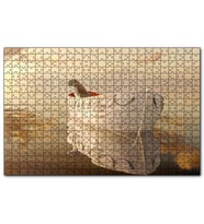 Cakapuzzle Pi'nin Yaşamı Kaplan ve Sandal  Puzzle Yapboz MDF (Ahşap) (500 Parça)