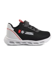 Trendyshose 1213 Erkek Çocuk Rahat Spor Ayakkabı (Siyah - Beyaz)