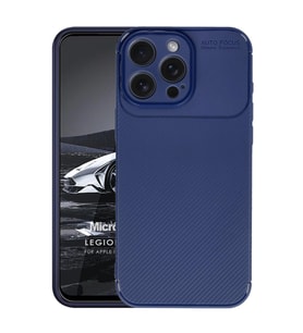 Microsonic Apple iPhone 16 Pro Max Kılıf Legion Series Siyah (Lacivert)