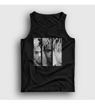 Presmono Unisex Sarı Three XXXTentacion Atlet 49265tt (Siyah)