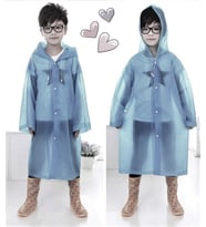 Eva Bordo Pratik Trend Çocuk Yağmurluğu Unisex 8- 12 Yaş (Gri)