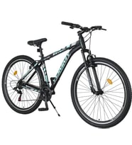 TommyBike RIVEN Alüminyum Kadro 29 Jant 21 Vites Dağ Bisikleti (Turkuaz)