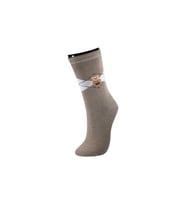 Roff 26513 Kadın Hopper Bambu Soket Çorap (KAHVE)