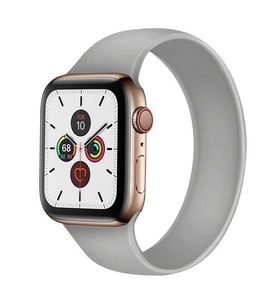 Apple Watch 44mm KRD-31 Solo Loop Medium Kordon (Gri)