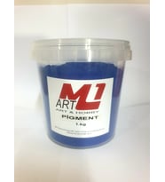 M1 ART Toz Pigment Boya 1.kg -epoksi Reçine-poliüretan Reçine-polyester Reçine Boyası (Lacivert)