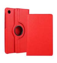 Lenovo M10 TB-X306F Gen.2 Zore Dönebilen Standlı Tablet Kılıfı (Kırmızı)