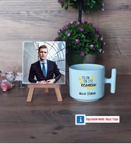 En İyi Eczacı Fotoğraflı Dekoratif Taş, Kupa Bardak Beyaz Hediye (Model 12)