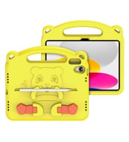 Dux Ducis iPad 10.2 2022 Kılıf Panda Serisi Çocuk Shockproof Standlı Kılıf (Sarı)