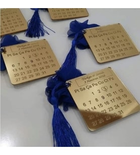 Kişiye Özel Pleksi Magnet Hatıra (Gümüş)