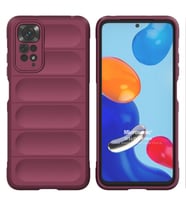 Microsonic Xiaomi Redmi Note 11S Kılıf Oslo Prime Yeşil (Bordo)