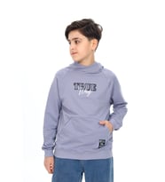 Toontoy Erkek Çocuk Nakışlı Sweatshirt (Koyu Gri)