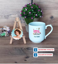 Kimya Öğretmeni Kupa Bardak Beyaz ve Fotoğraflı Ahşap Anahtarlık Hediye (Model 5)