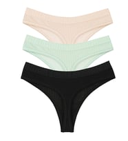 Vanilya Secret Pamuk Tanga  3'Lü Paket (Karışık)