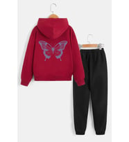 Çocuk Butterfly Eşofman Takımı (A.Kırmızı)