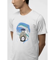 Komşum Totoro Tişört  (Beyaz)