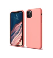 Apple İphone 11 Pro Lansman Silikon Kılıf Ultra Koruma (Pembe)