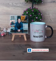 Acil Tıp Teknisyeni ATT Fotoğraflı Dekoratif Taş, Kupa Bardak Beyaz HediyeAcil Tıp Teknisyenleri Günü Hediyesi (Model 9)